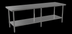 Thumbnail image #5 for Mixrite 84 Inch x 36 Inch Stainless Steel Work Table with Adjustable Undershelf