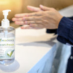 Thumbnail image #4 for EcoChoice by Sterno 20786 Hand Sanitizer Gel, 1 Liter, 70% Ethyl Alcohol, Clean & Fresh Scent, Locking Pump