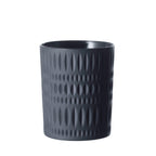 Thumbnail image #1 for Libbey Nachtmann - Ethno Black N105445 Whiskey Rocks Glass, 10-3/4 oz, Lead-Free Crystal, Black Matte, Dishwasher Safe