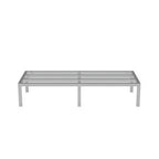 Thumbnail image #1 for Atosa SDA204808 Aluminum Dunnage Rack, 48"W x 20"D x 8"H, Welded Construction Case of 6
