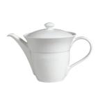 Thumbnail image #1 for Steelite International Rene Ozorio, Aura 6300P197 Porcelain Teapot Lid, Oven Safe to 465°F