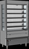Thumbnail image #5 for Beverage-Air Vuemax Slim Open-Air Merchandiser Refrigerator with 5 Shelves, Gray, 47-7/16 Inch Wide