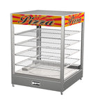 Thumbnail image #5 for Doyon Baking Equipment (Middleby) DRP4 Countertop Hot Food Display Warmer, 4-Shelf, 4-Pizza Capacity, Stainless Steel & Tempered Glass