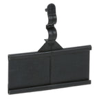 Thumbnail image #1 for AllPoints Foodservice Parts & Supplies 136266 Hanging Slide-In Shelf Label Holder for 1-1/4" x 3" Labels, Snaps Over Frame Wire