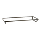 Thumbnail image #1 for G.E.T. QSS8202-RC . . Buffet Rack, 20 x 8 x 2 in, Rubber-Coated Steel, Black Case of 12