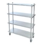 Thumbnail image #1 for IMC/Teddy S-3614-4S Stainless Steel Shelving Unit, 4 Shelves, 36"W x 14"D x 61"H