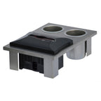 Thumbnail image #1 for Steril-Sil Company E1-1N5-2SD-1VH Full-Size E1 System Napkin & Straw Dispenser Insert with 2 Stainless Steel Straw Containers