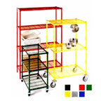 Thumbnail image #1 for SPG International Amco A1854PG Wire Shelf, 54"W x 18"D, Blue Epoxy-Coated