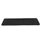 Thumbnail image #1 for G.E.T. GET RP-1865-BK . . Rectangular Melamine Serving/Display Tray, 18 x 6-1/2 in, Black Case of 6