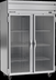 Thumbnail image #5 for Beverage Air Horizon Series Two-Section Glass Door Reach-In Refrigerator, 52-Inch Wide, Top-Mounted Self-Contained, 46.88 Cu. Ft.
