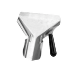Thumbnail image #1 for Thunder Group SLFFB001R French Fry Scoop, Right-Handed, 18/8 Stainless Steel Case of 6
