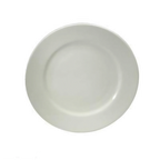 Thumbnail image #1 for 1880 Hospitality Gemini by Oneida® F1130000117 Bone China Plate, 6-1/4" Round, Wide Rim, Warm White Case of 3 Dozen