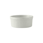 Thumbnail image #1 for Tuxton China DuraTux®© BPX-1002 Round Porcelain Soufflé Dish, 10 oz., 4-1/2" Diameter x 2"H 1 Dozen