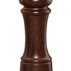 Thumbnail image #1 for Chef Specialties Professional Series Elegance 06155 Single Salt and Pepper Shaker, 6" Walnut-Finish Wood, Stainless Steel Cap