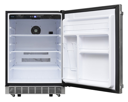 Product image #7 for KoolMore 24-Inch Outdoor Refrigerator, 5.5 Cu. Ft., Self-Contained Bottom-Mount