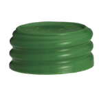 Thumbnail image #1 for TableCraft Products PourMaster N17GN Green Low Profile Pour Bottle Top, Polyethylene, Dishwasher Safe Case of 160