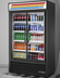 Thumbnail image #5 for True Slim Line Two-Section Glass Door Refrigerated Merchandiser, 47 1/8-Inch Wide, Black, Bottom Mounted
