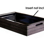 Thumbnail image #1 for Mikasa Hospitality (Lifetime Brands, Inc.) Select Concept BQ040H GN 1/1 Container Frame, Havanna Black Oak