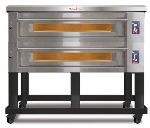 Product image #5 for Marra Forni Electric Stackable Double-Deck Stone Hearth Deck Oven with 55 x 36 Inch Cooking Surfaces