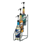 Thumbnail image #1 for Server Products WireWise 88652 3-Tier Black Wire Condiment Caddy