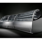 Thumbnail image #1 for Oscartek Cora CORA N1610 Neutral Pastry Display Case, 63", Curved Glass, 2 Illuminated Shelves