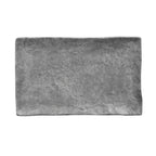 Thumbnail image #1 for G.E.T. Basalt - EGS D61014RC-CO Rectangular Melamine Plate, Black, 10-1/4 x 6-1/2 x 1-1/4 in. Case of 6