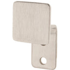 Thumbnail image #1 for AllPoints Foodservice Parts & Supplies BOBB233 Stainless Steel Restroom Stall Door Coat Hook with Mounting Screws