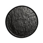 Thumbnail image #1 for Vertex China Obsidian OB-8 Porcelain Round Platter, 8 1/2" Diameter, Matte Black Case of 2 Dozen