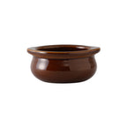 Thumbnail image #1 for Tuxton China DuraTux®© BAS-1203 French Onion Soup Crock, 12 oz, Ceramic, Handleless 1 Dozen