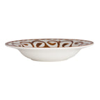 Thumbnail image #1 for Steelite Zaba Paloma Brown A122P050 Rolled Edge Pasta Bowl, 26.0 oz, 11.75" x 2.25", Paloma Brown, Zaba, Round, China, 12 Per 1 Dozen