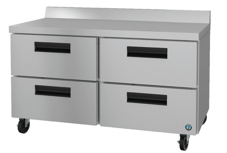 Product image #5 for Hoshizaki Steelheart 60-Inch Two-Section Worktop Refrigerator with 4 Drawers, 15.1 Cu. Ft.