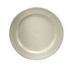 Thumbnail image #1 for 1880 Hospitality Espree by Oneida® F1040000134 Cream White China Plate, 8-3/8 in, Round Deep, Wide Embossed Rim Case of 2 Dozen