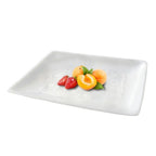 Thumbnail image #1 for Steelite International Kenny Mack, Cameron KMK2105SH Rectangular Resin Tray, Shell, 19-1/2"L x 16-1/2"W x 1-1/2"H