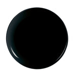 Thumbnail image #1 for Cardinal Evolutions Black By Arcoroc P1139 Round Pizza Plate, 12-1/2", Fully Tempered 1 Dozen