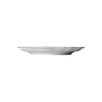 Thumbnail image #2 for Steelite International Folio, Porcelain 62587FP812 9" Round Porcelain Rim Plate, Scalloped Edge, Black Line Case of 2 Dozen