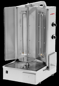 BakeMax BMDN1722R Electric Shawarma and Gyro Vertical Broiler, 130 lb Capacity, 6000W