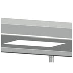 Thumbnail image #1 for SPG International Universal Stainless TAC-9C Large Custom Stainless Steel Table Cut-Out
