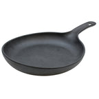 Thumbnail image #1 for TableCraft Products MSKLT65 Melamine Round Skillet Server, 6-1/2" Diameter, 1-3/4" Deep, with Handle Case of 6