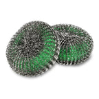 Thumbnail image #1 for Libman Commercial 1240 Woven Stainless Steel Power Scrubber with Sponge Core, Flexible, Wet/Dry Use Case of 6