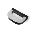 Thumbnail image #1 for CAC China KPMC-7D Mincing Knife, 6-5/8" Dual-Bladed Stainless Steel, Polyethylene Handle, Black Case of 48
