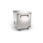 Thumbnail image #1 for MVP Group Kool-It Infinity KIN27UCF-HC One-Section Undercounter Freezer, 27"W, Hinged Solid Door, Stainless Steel Exterior