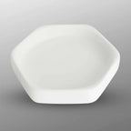 Thumbnail image #1 for Korin Inc SDS-A25865 White China Gravy Boat, 1 oz, 4 in Diameter x 1 in H