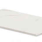 Thumbnail image #1 for Cal-Mil 24407-610-81 Rectangular Melamine Serving Tray, White Marble, 6.5"W x 10.5"D x 0.5"H Case of 6
