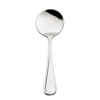 Thumbnail image #1 for Browne USA Foodservice Celine 502517 Bouillon Spoon, 6-1/2", 18/0 Stainless Steel, Mirror Finish 1 Dozen