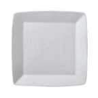Thumbnail image #1 for Vertex China Signature ARG-S6 6" Square China Plate, Embossed Rim, Rolled Edge Case of 3 Dozen