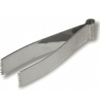 Thumbnail image #1 for Matfer Bourgeat 112501 Pastry Crimper Tong, 4" Length, Stainless Steel