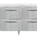 Thumbnail image #1 for Continental Refrigerator Designer Line DRA93NSS-D 93-Inch Stainless Steel Worktop Refrigerator Base, 6 Drawers & Half-Height Door