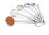 Thumbnail image #2 for Vollrath Six-Piece Oval Measuring Spoon Set, 18/8 Stainless Steel