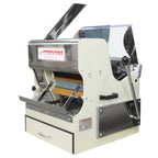 Thumbnail image #1 for American Eagle Food Machinery AE-BS01-1/2 Countertop Automatic Bread Slicer, 1/2" Slices, 15" Maximum Loaf Size