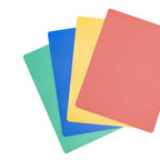 Thumbnail image #1 for Browne USA Foodservice 573672 Flexible Heavy-Gauge Plastic Cutting Board, 11-1/2" x 15", Dishwasher Safe, Assorted Colors Case of 12